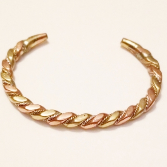 Jewelry - Brass and Copper Cuff Bracelet